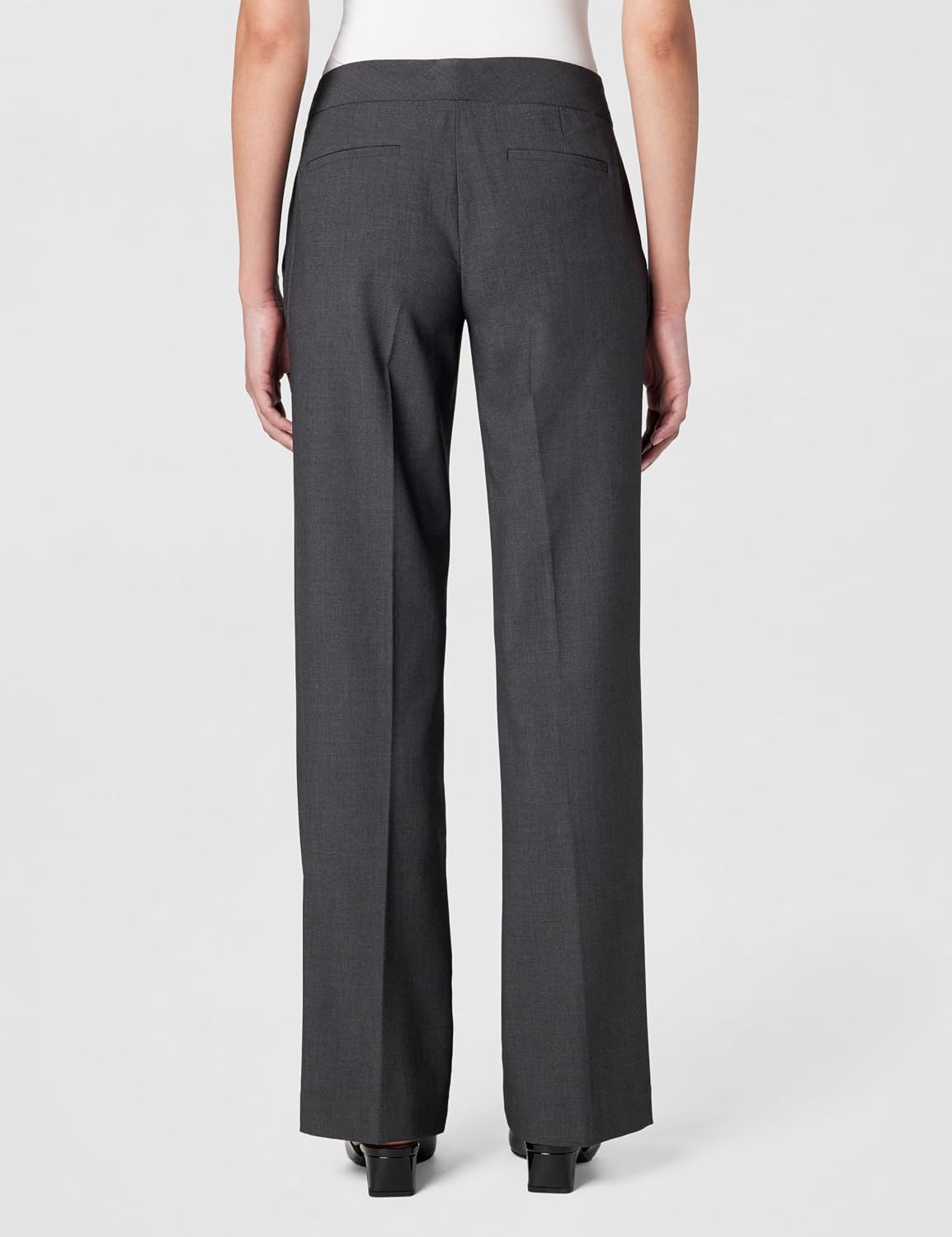 Calvin Klein Women's Classic Fit Straight Leg Lux Suit Pants