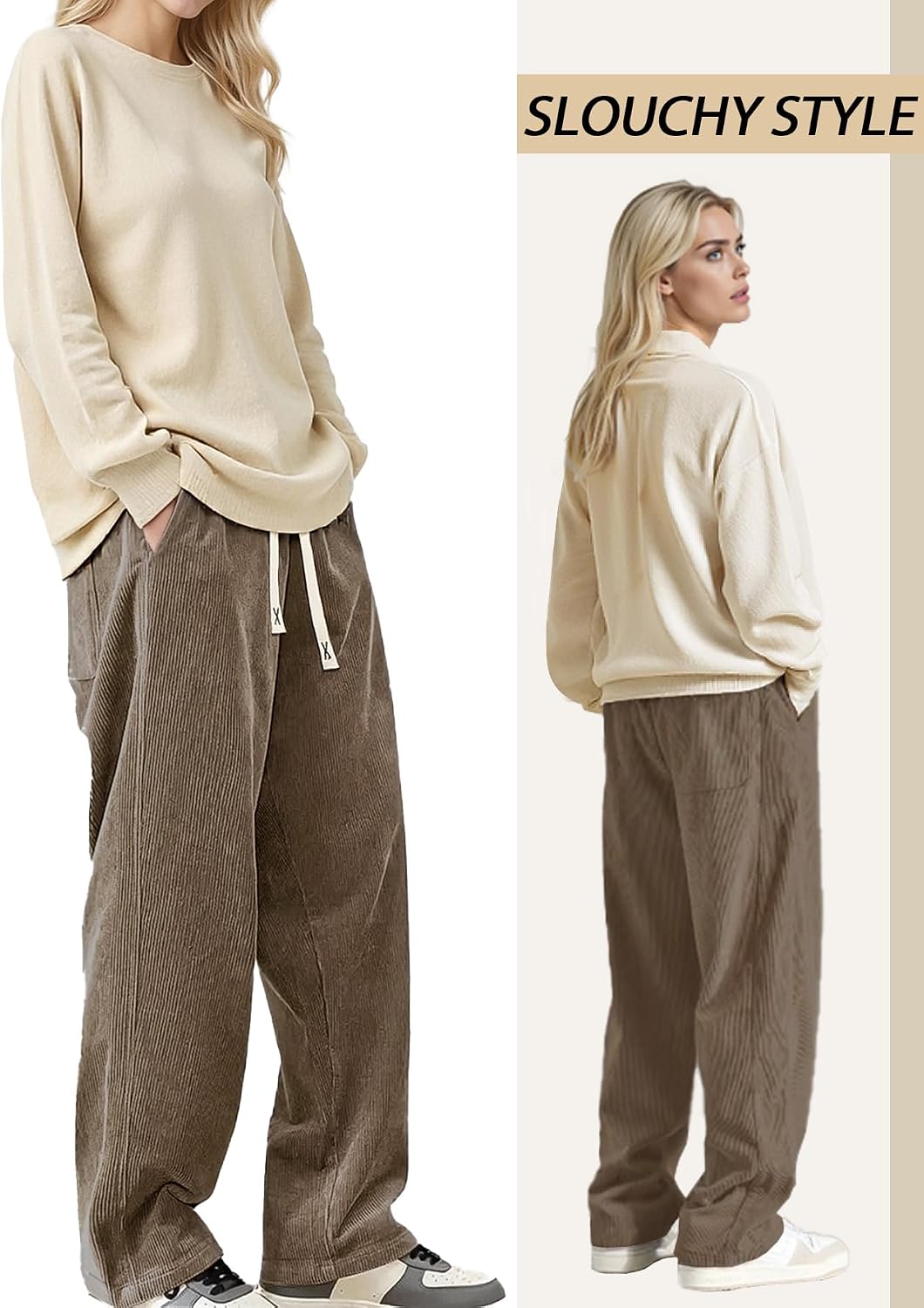 Women's Corduroy Casual Pants