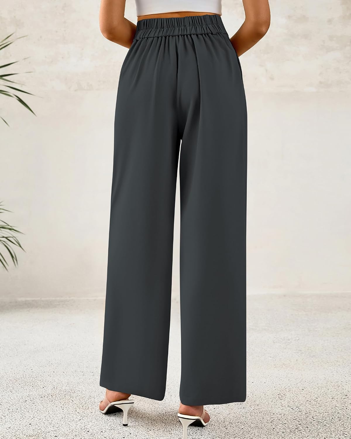 BTFBM Wide Leg Dress Pants Women Business Casual Outfits