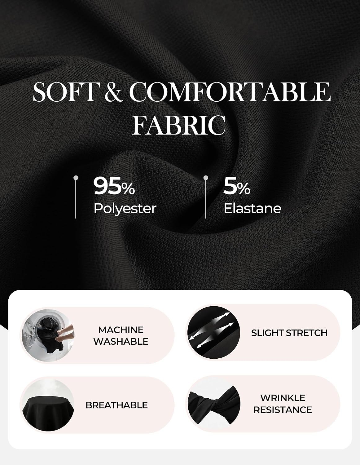 GRACE KARIN Women Business Casual Blouses Peplum Work Tops