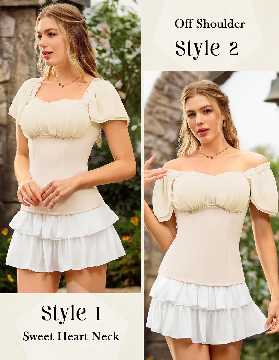 Scarlet Darkness Off the Shoulder Tops for Women Renaissance Pirate Shirt