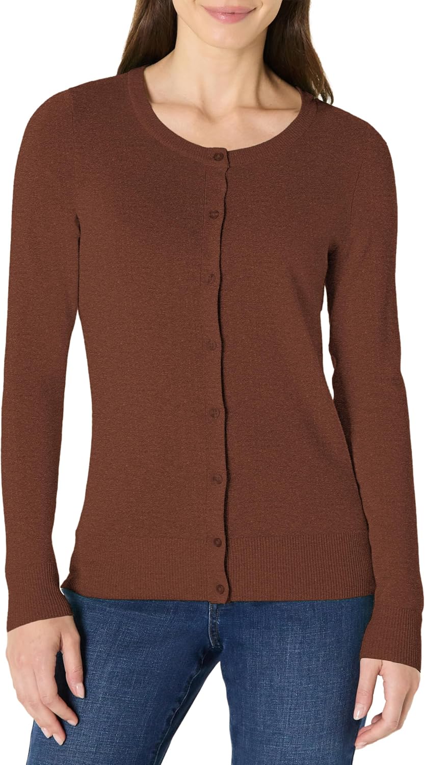 Amazon Essentials Women's Lightweight Crewneck