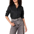 Amazon Essentials Women's Regular-Fit Long-Sleeve Button-Down Cotton Poplin Shirt, Business Casual