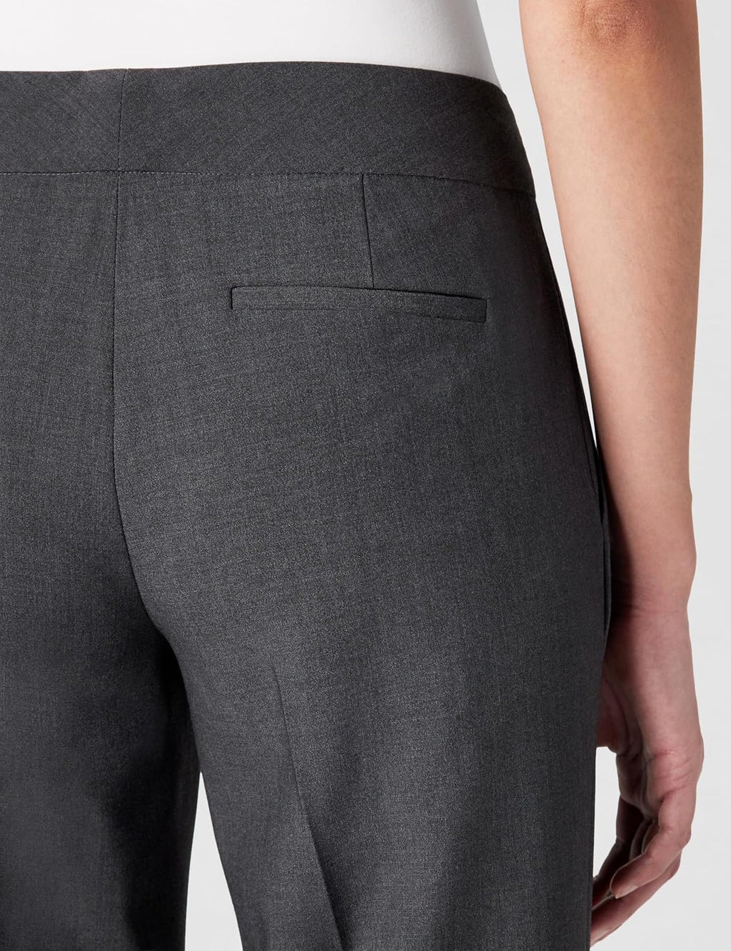 Calvin Klein Women's Classic Fit Straight Leg Lux Suit Pants